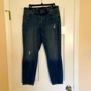 Simply Vera Jeans ankle mid rise size 10